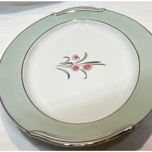 Noritake Porcelain China Regina w/Platinum Large Platter 13.5"x10" - Picture 8 of 10
